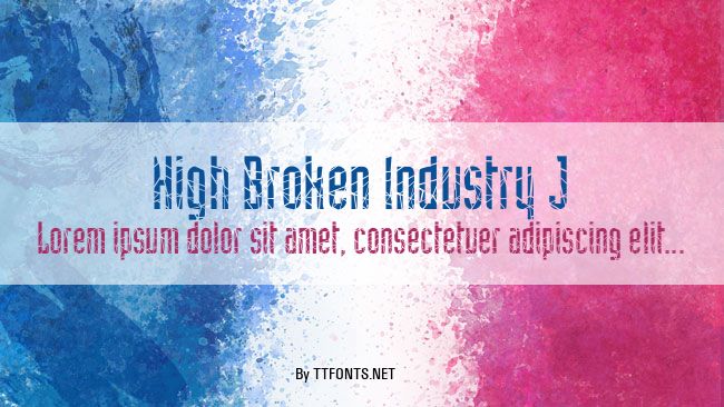 High Broken Industry J example